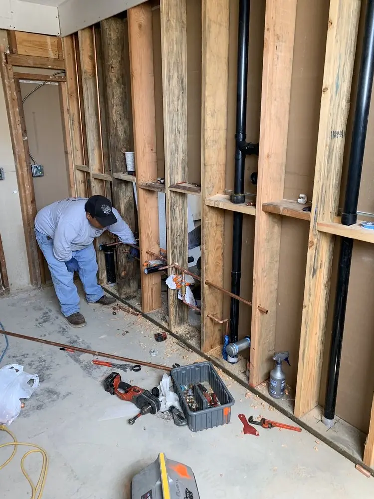 Commercial rough-in plumbing for Commercial Plumbing in Rockbridge